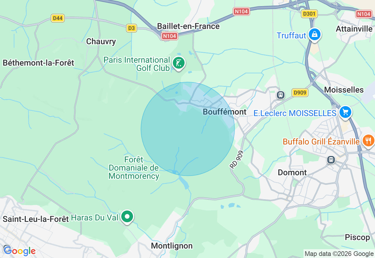 Carte de l'emplacement