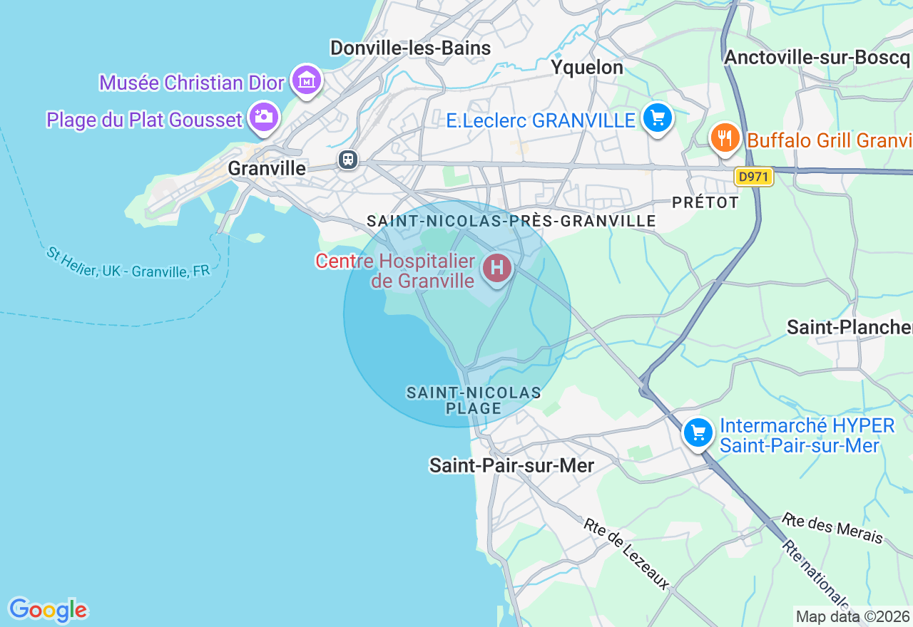 Carte de l'emplacement
