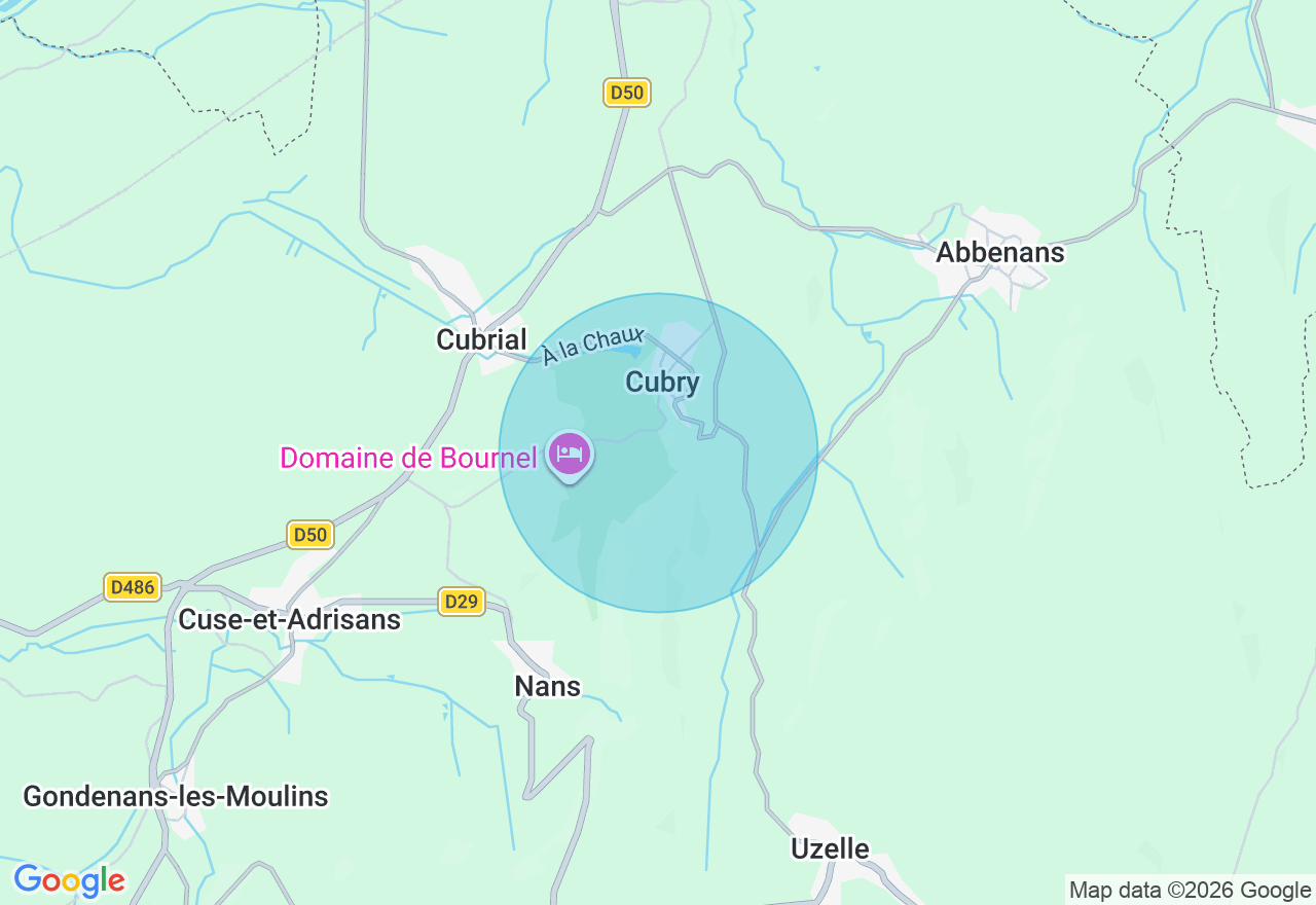Carte de l'emplacement