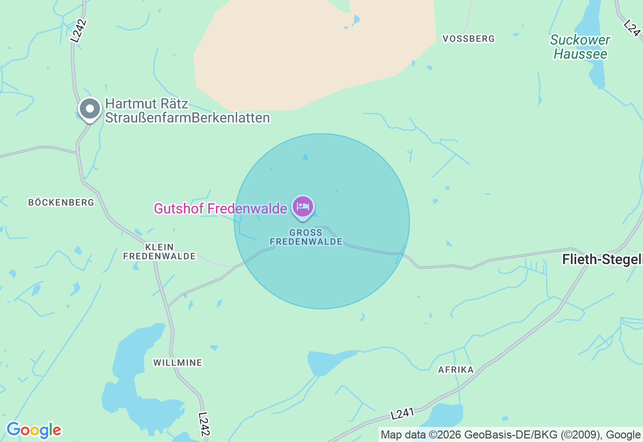 Kartenansicht der Location
