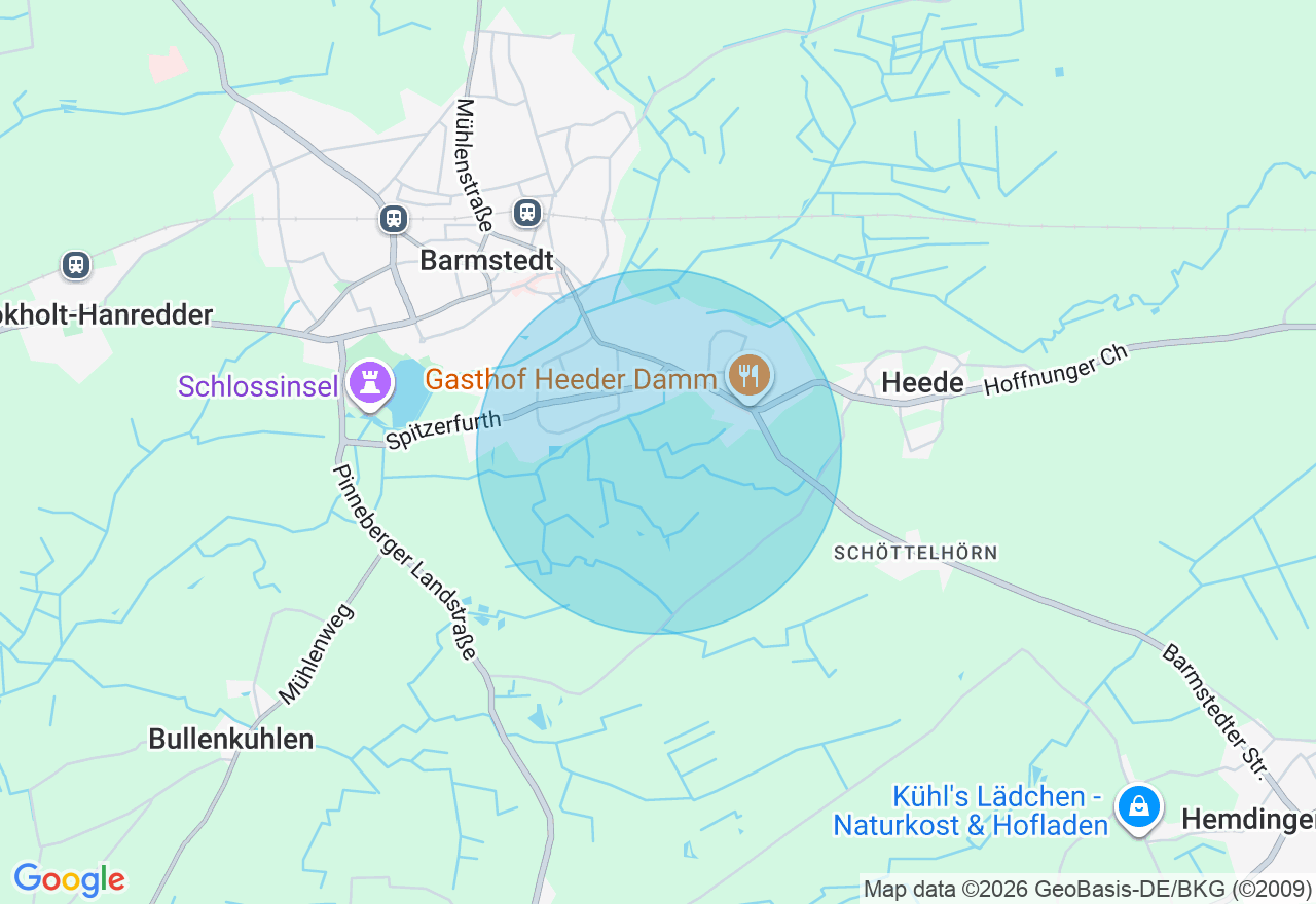 Kartenansicht der Location