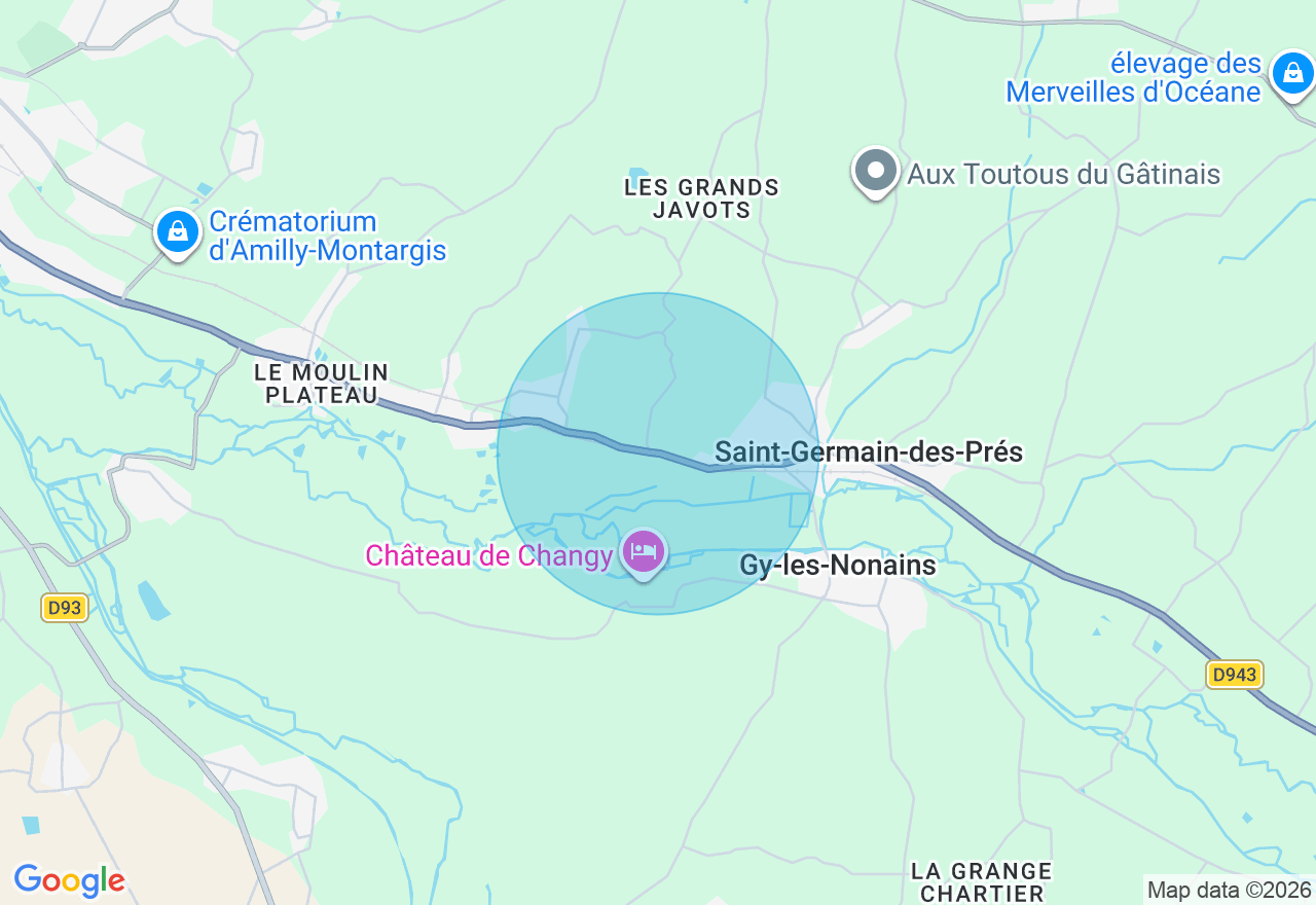 Carte de l'emplacement