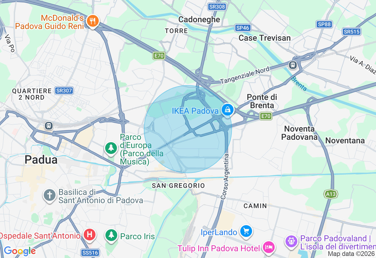 Mappa della posizione