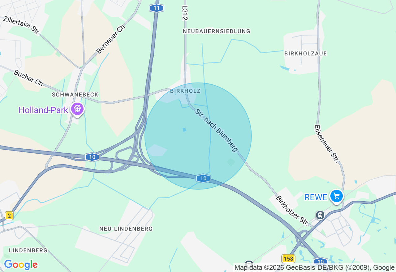 Kartenansicht der Location