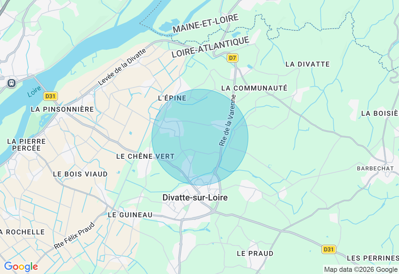Carte de l'emplacement