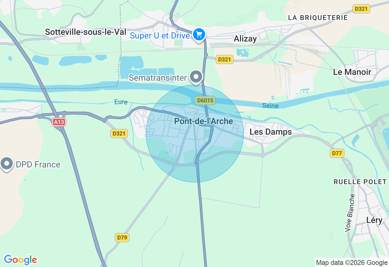 Carte de l'emplacement