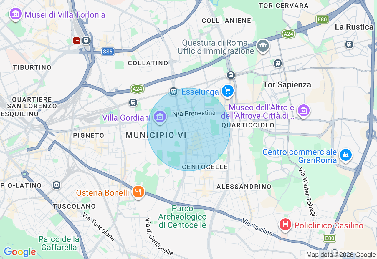 Mappa della posizione