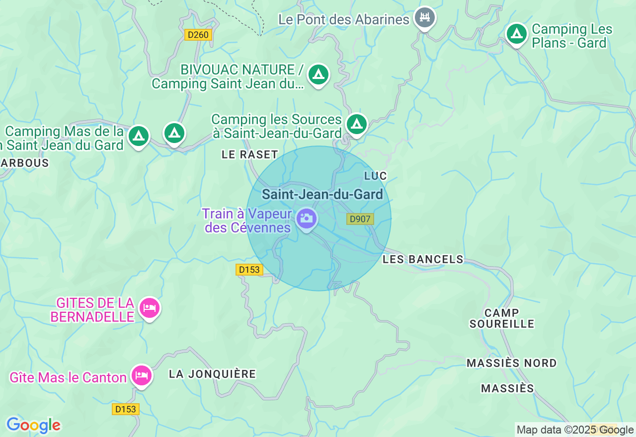 Carte de l'emplacement