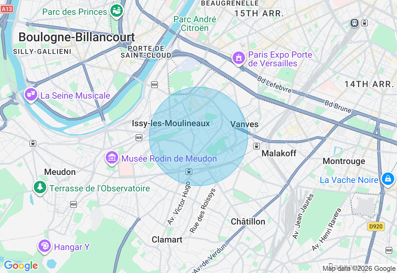 Carte de l'emplacement