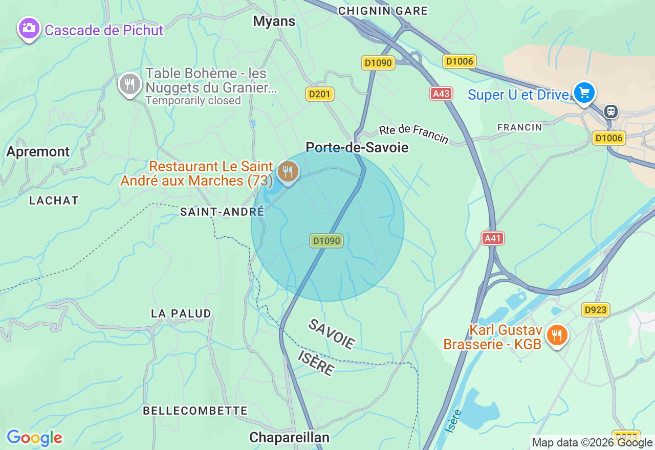 Carte de l'emplacement