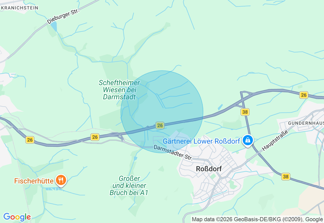 Kartenansicht der Location