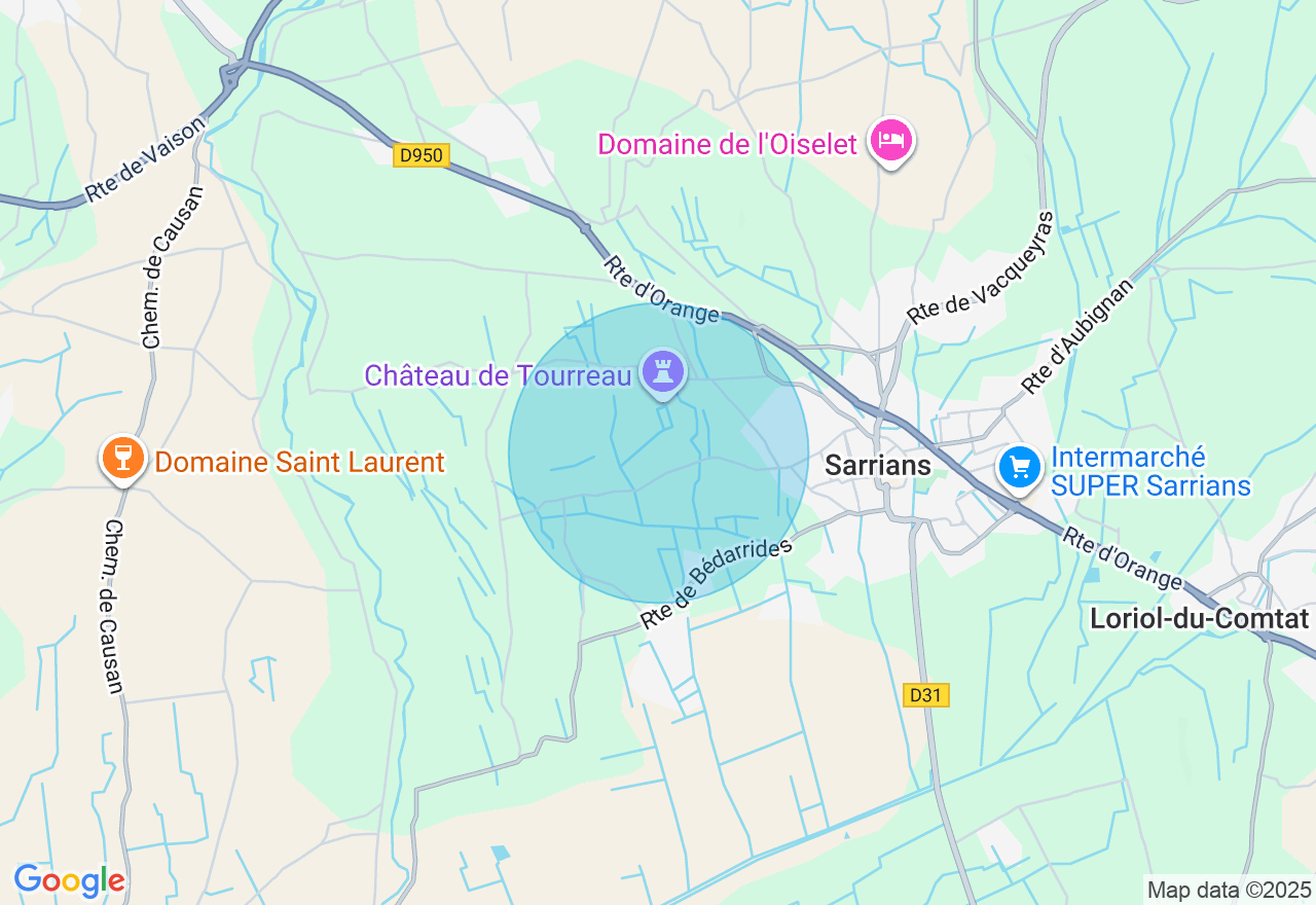 Carte de l'emplacement