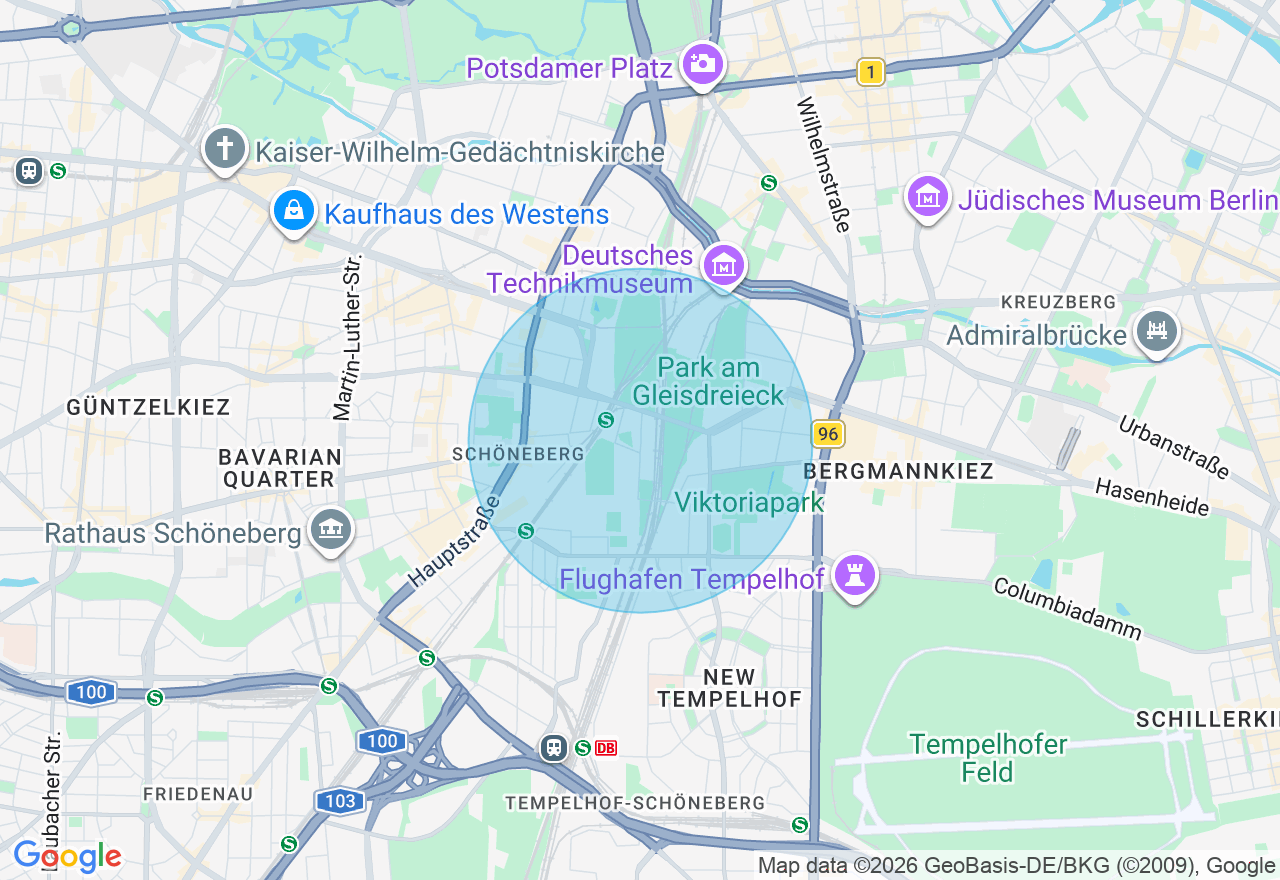 Kartenansicht der Location