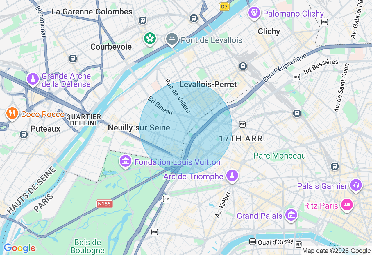 Carte de l'emplacement