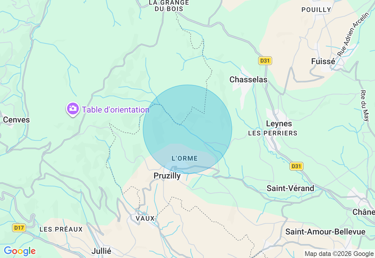 Carte de l'emplacement