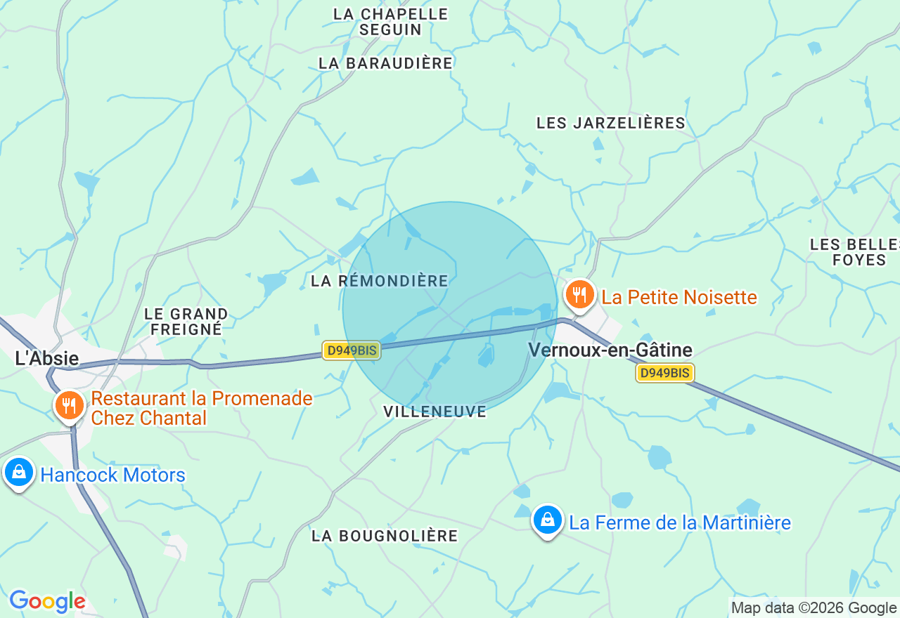 Carte de l'emplacement