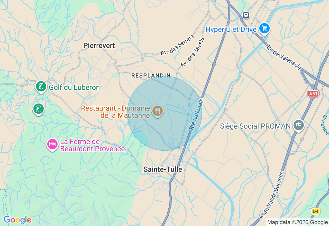 Carte de l'emplacement