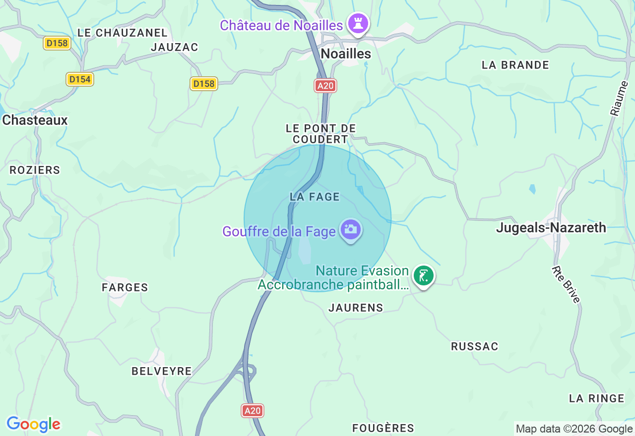 Carte de l'emplacement