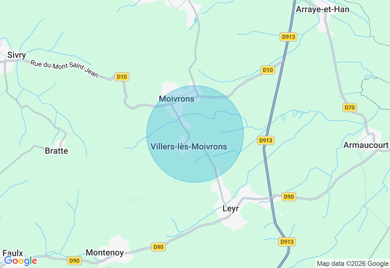 Carte de l'emplacement