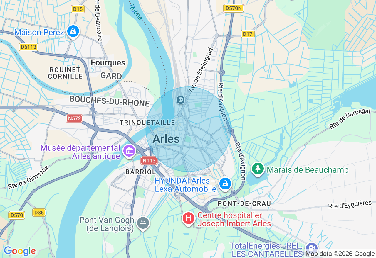 Carte de l'emplacement