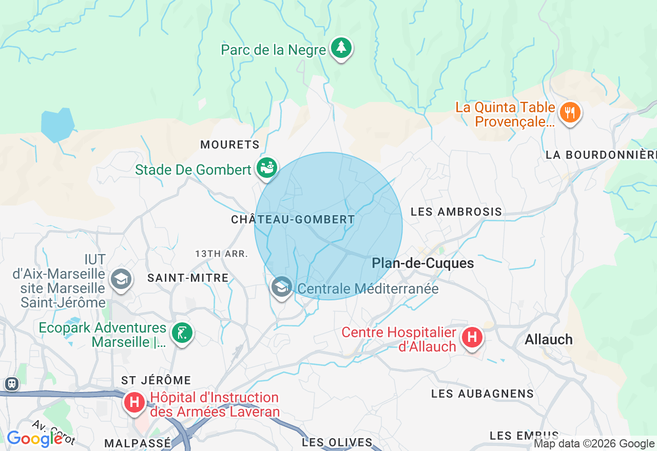 Carte de l'emplacement