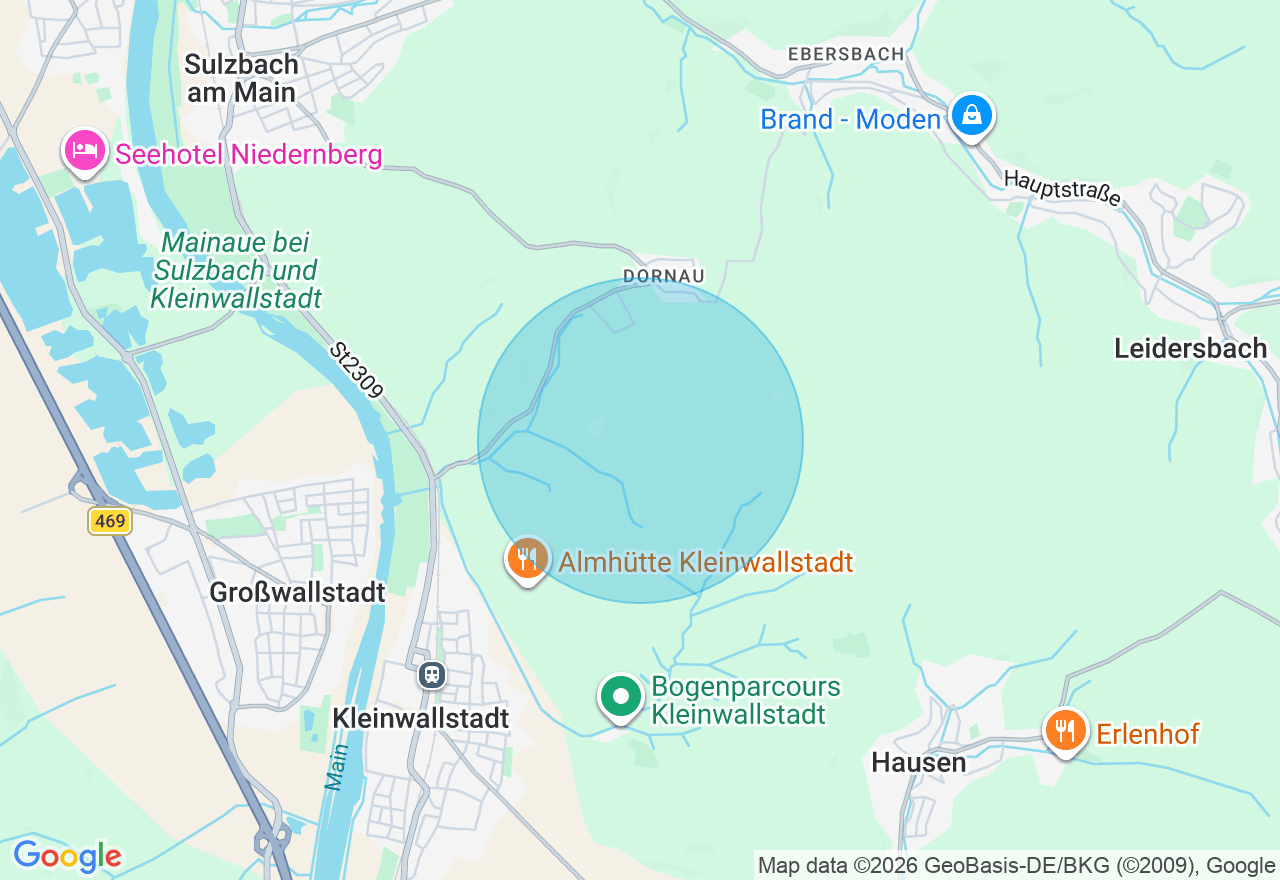 Kartenansicht der Location