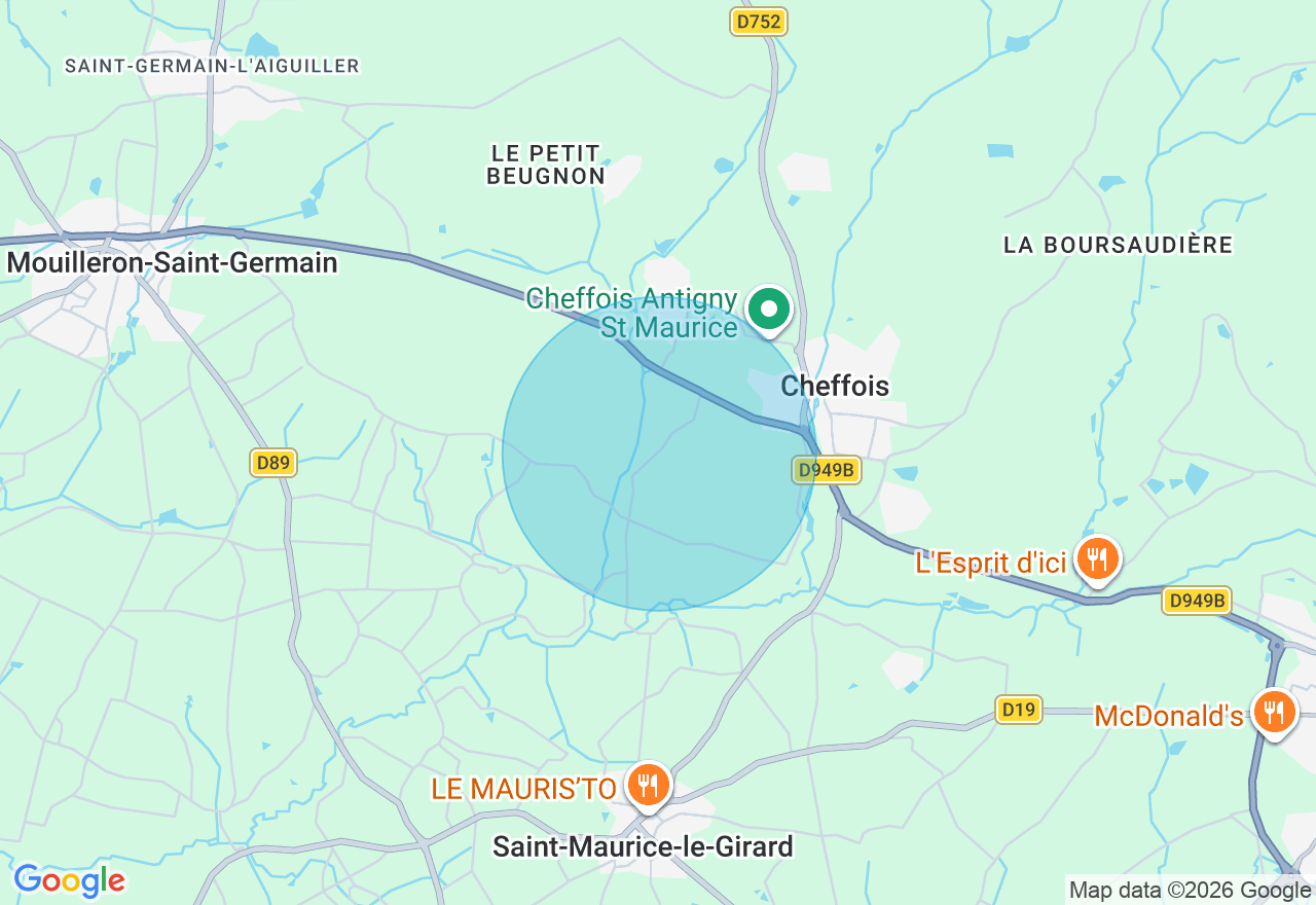 Carte de l'emplacement