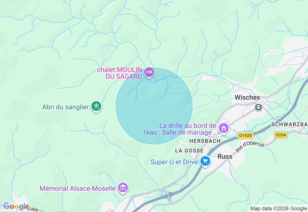 Carte de l'emplacement