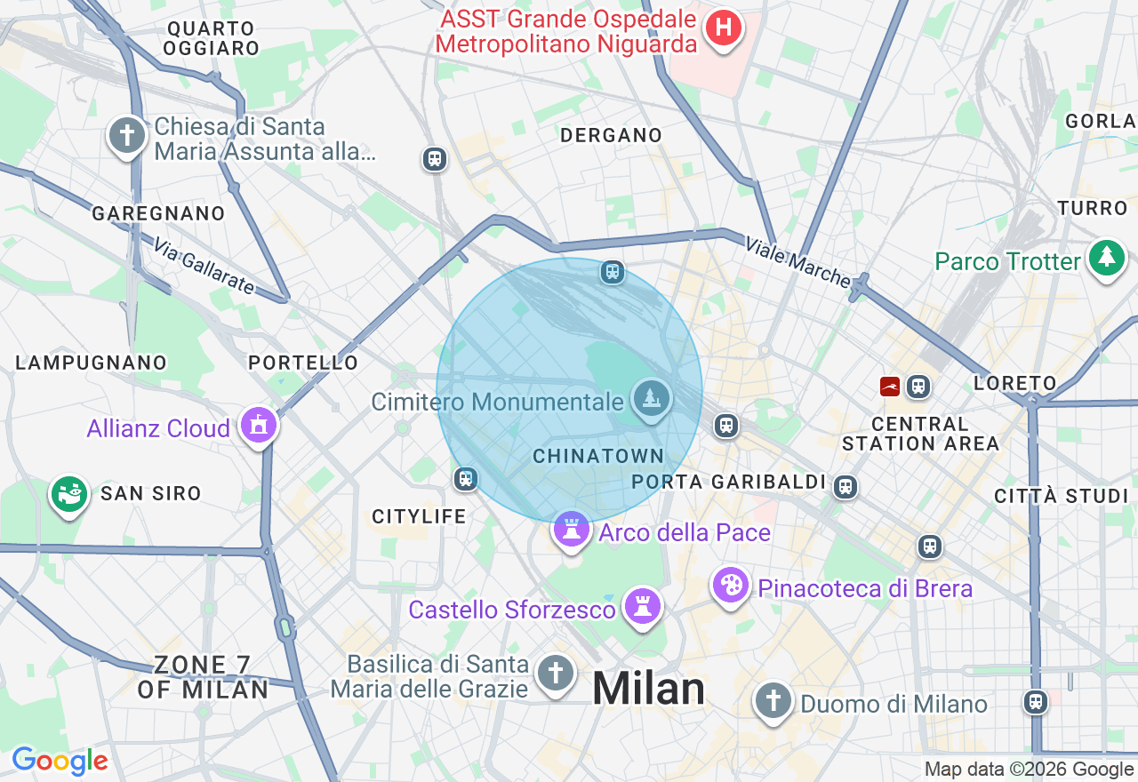 Mappa della posizione