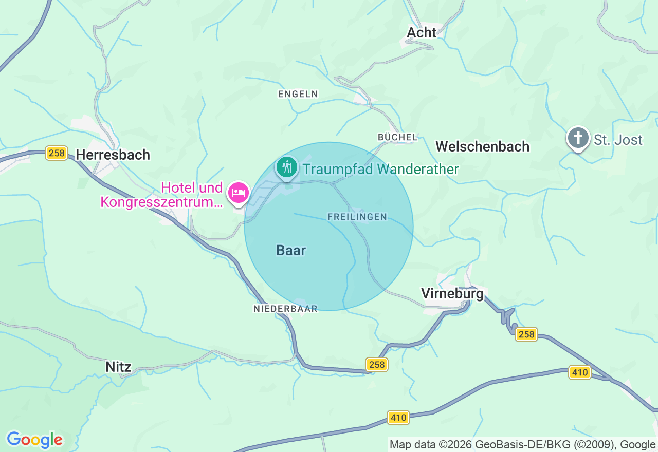 Kartenansicht der Location