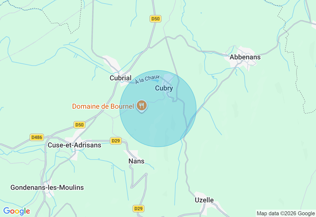 Carte de l'emplacement