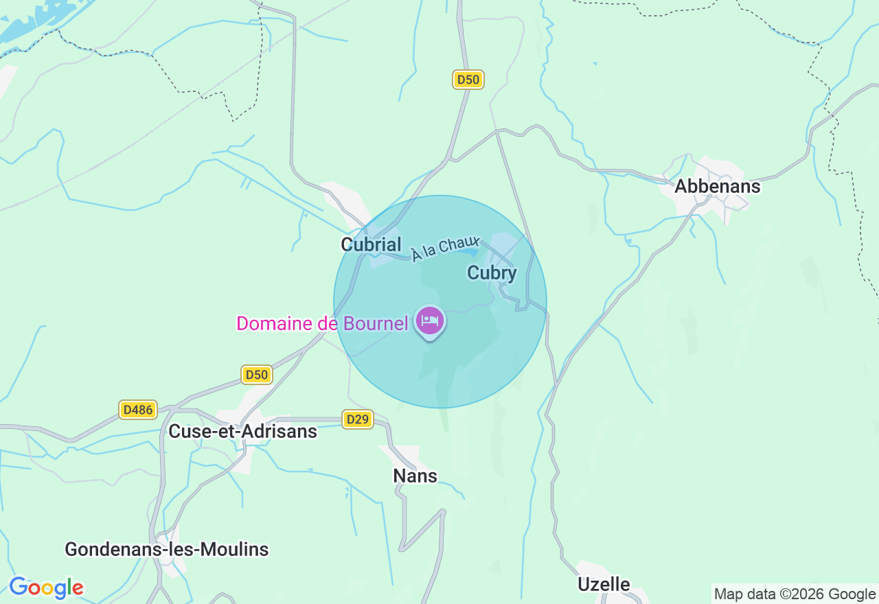 Carte de l'emplacement