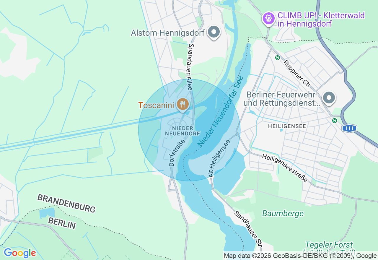 Kartenansicht der Location