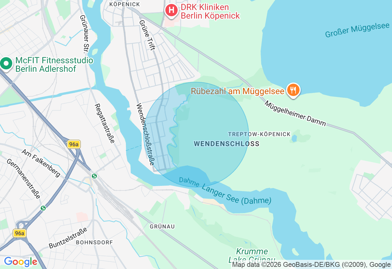 Kartenansicht der Location