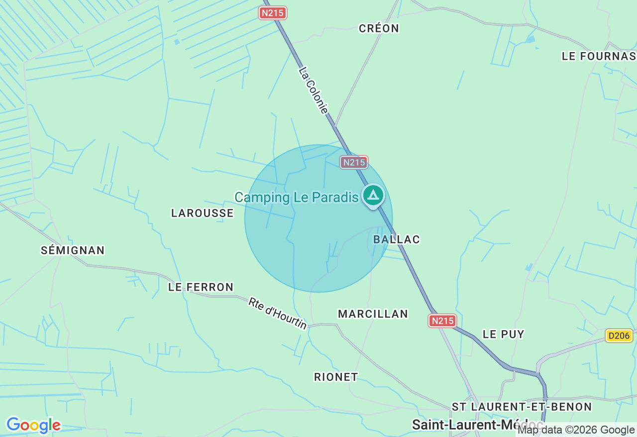 Carte de l'emplacement