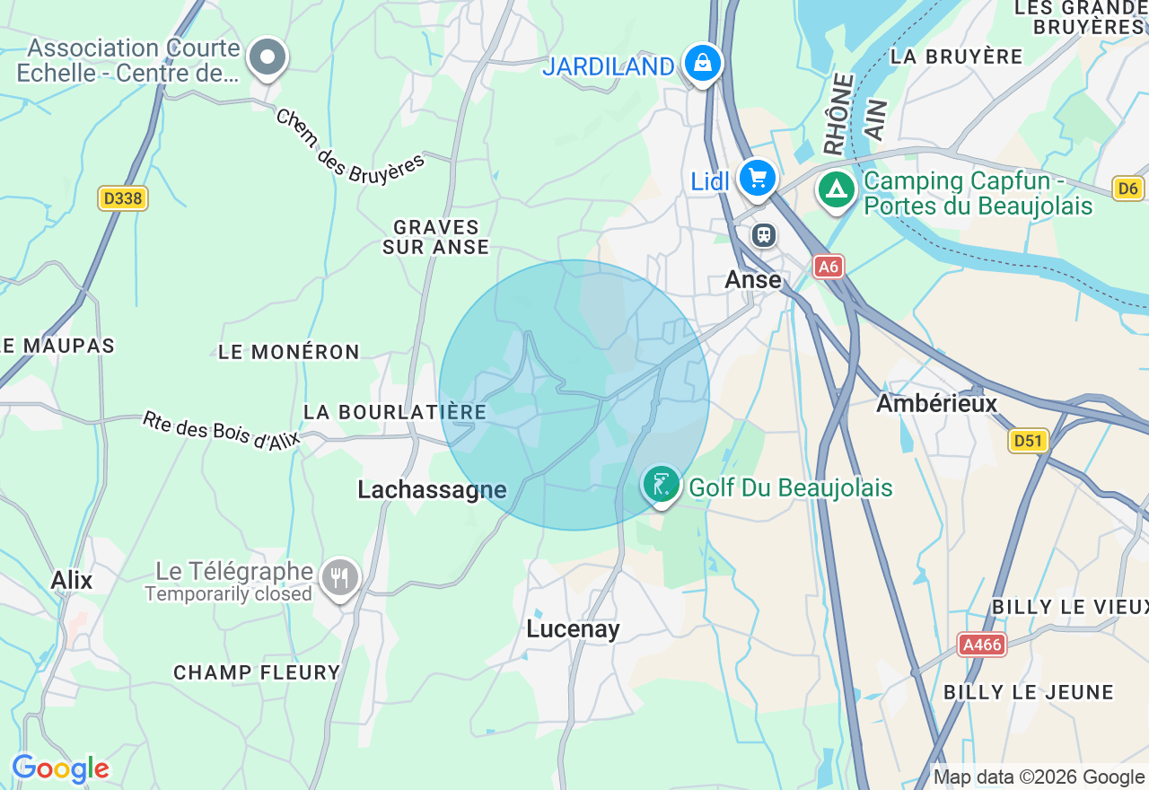 Carte de l'emplacement