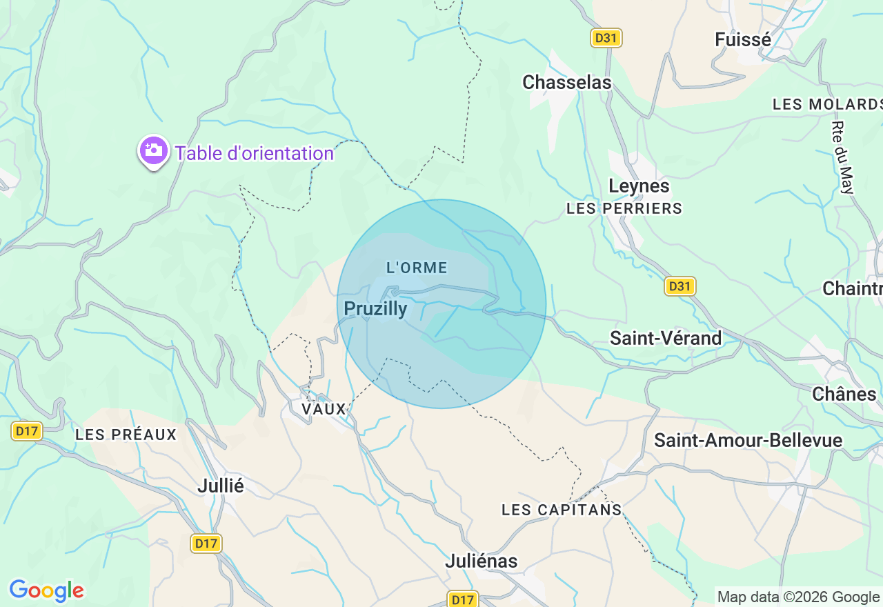 Carte de l'emplacement