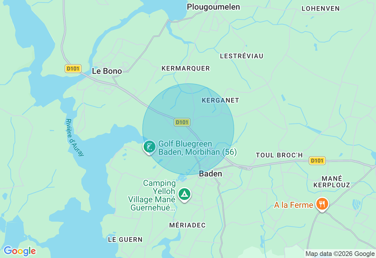 Carte de l'emplacement