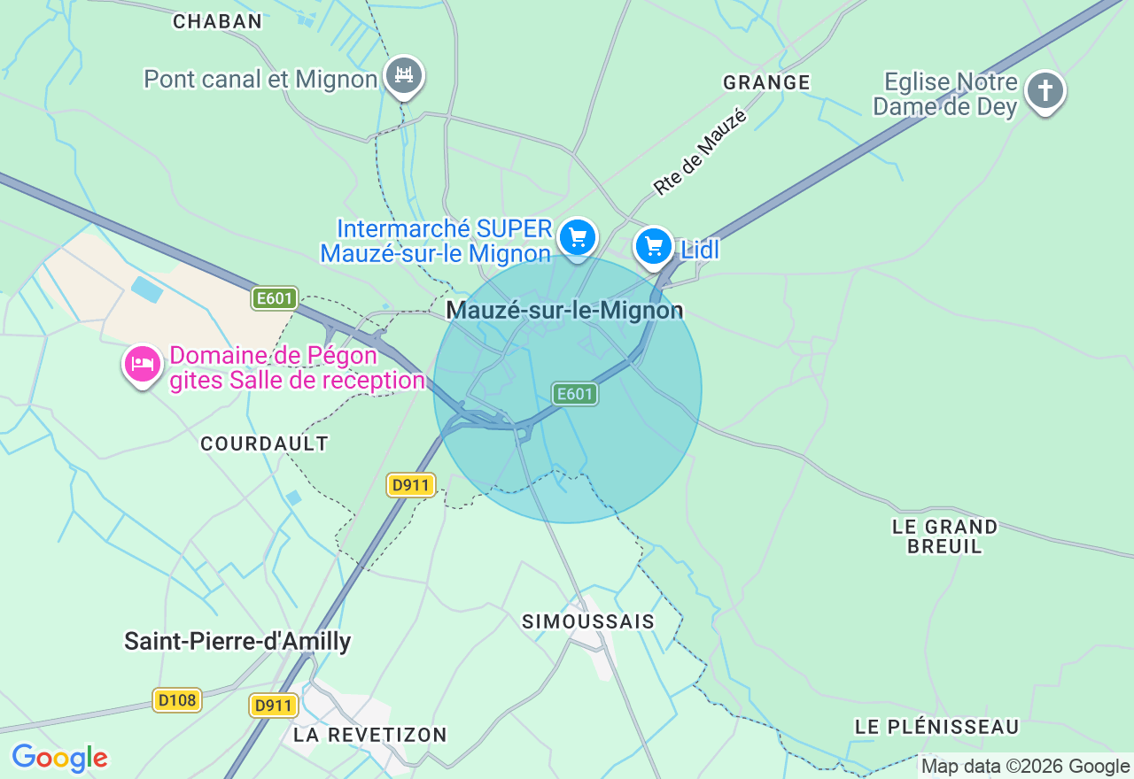 Carte de l'emplacement