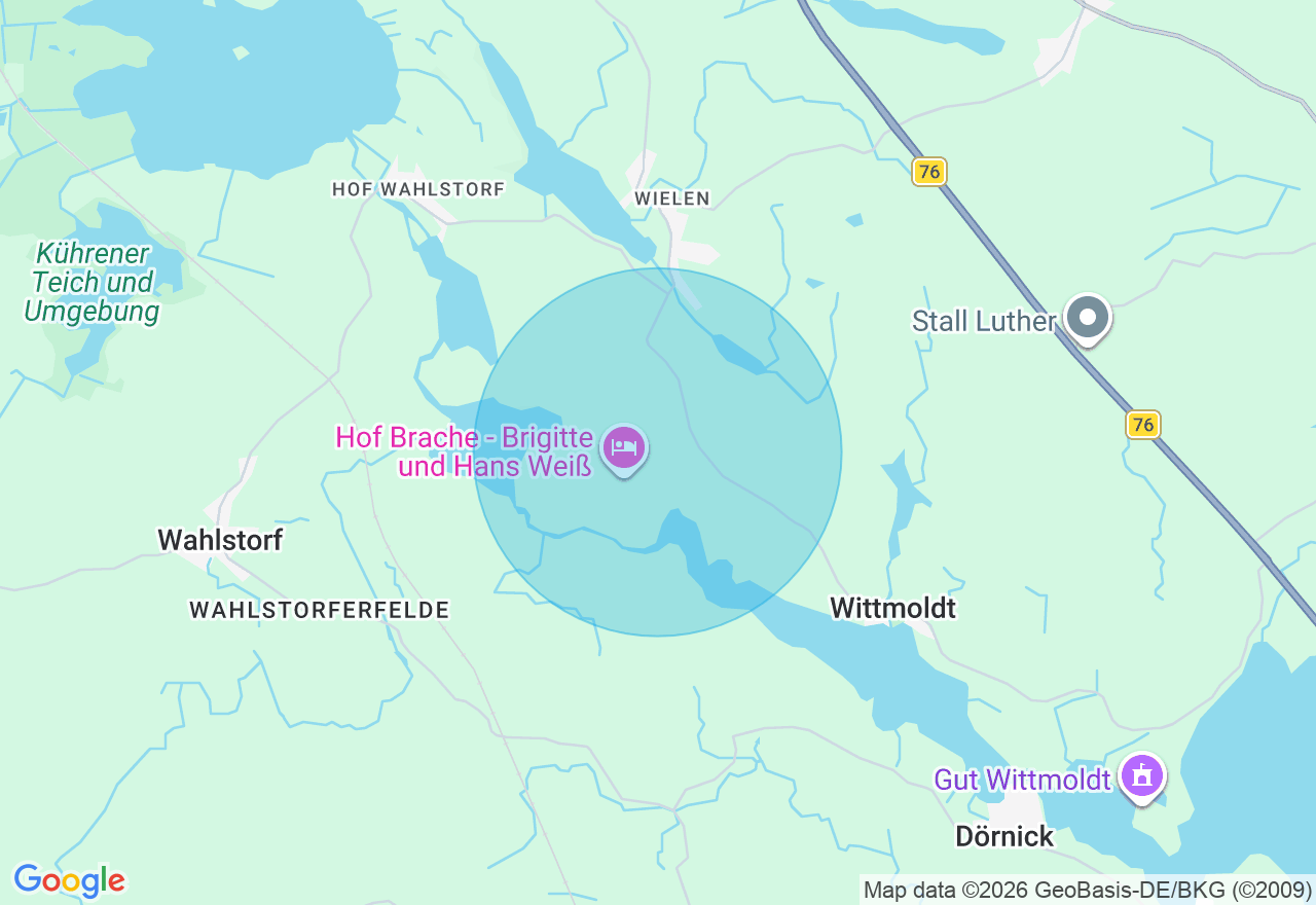 Kartenansicht der Location
