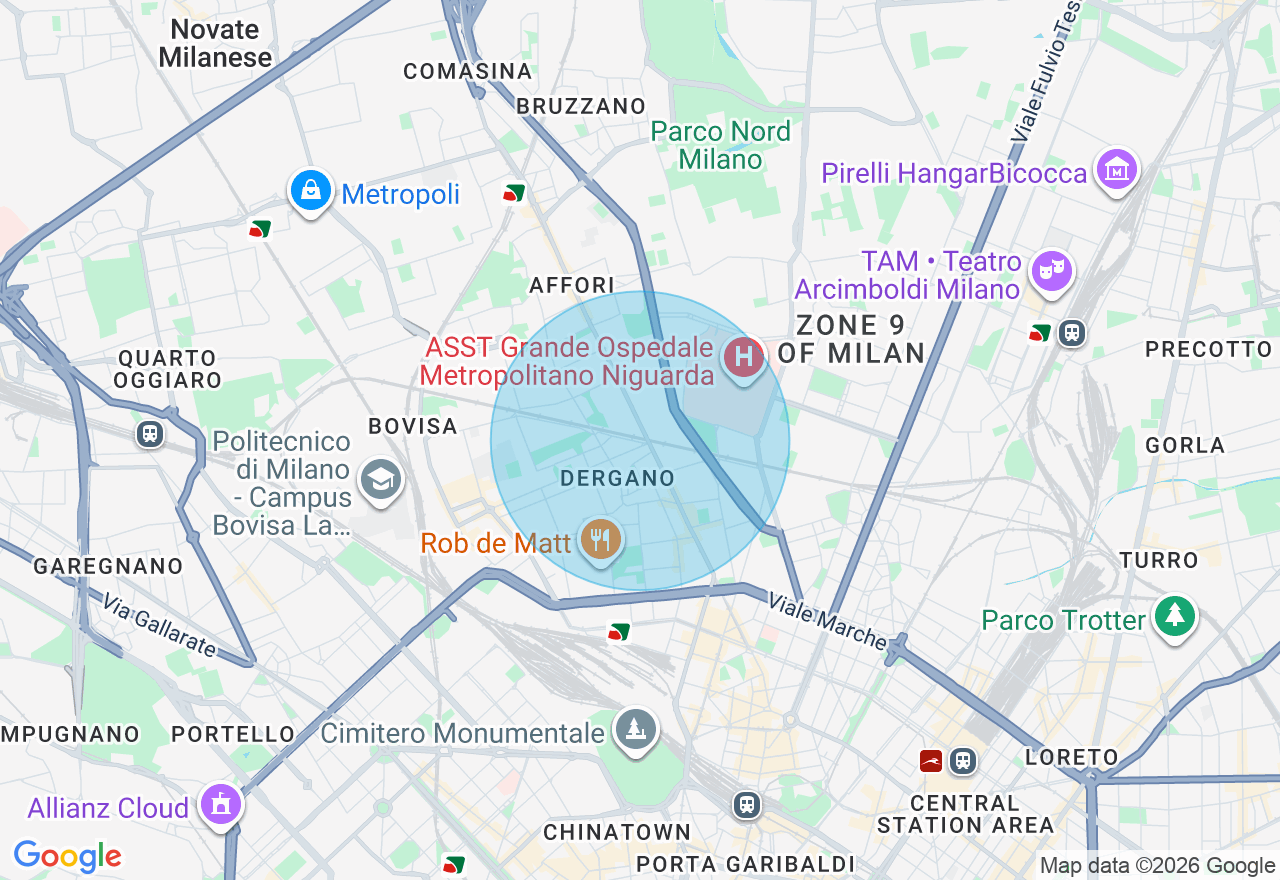 Mappa della posizione