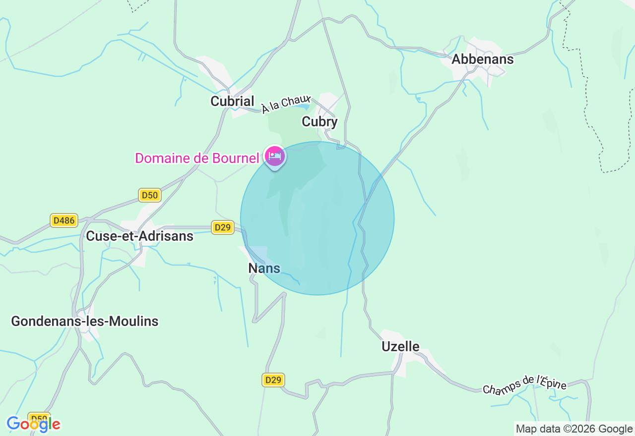 Carte de l'emplacement