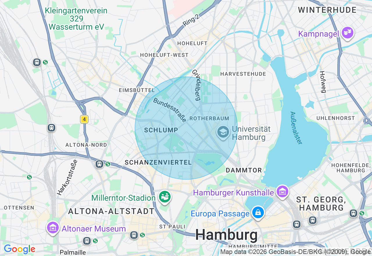 Kartenansicht der Location