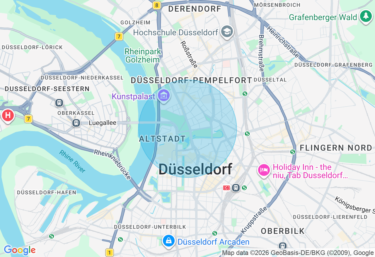 Kartenansicht der Location