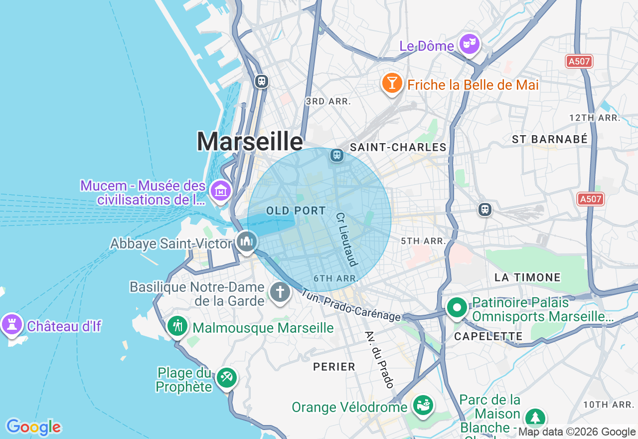 Carte de l'emplacement