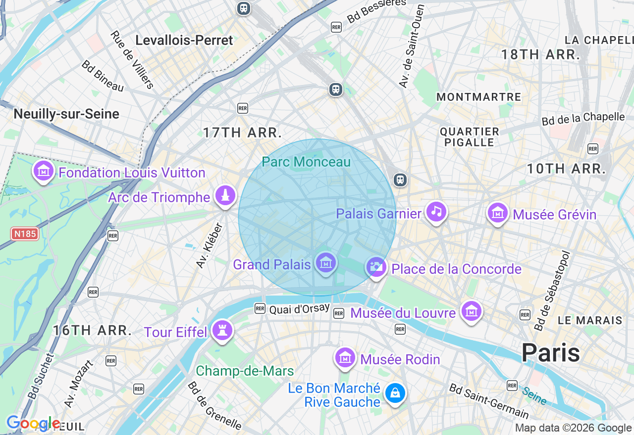 Carte de l'emplacement