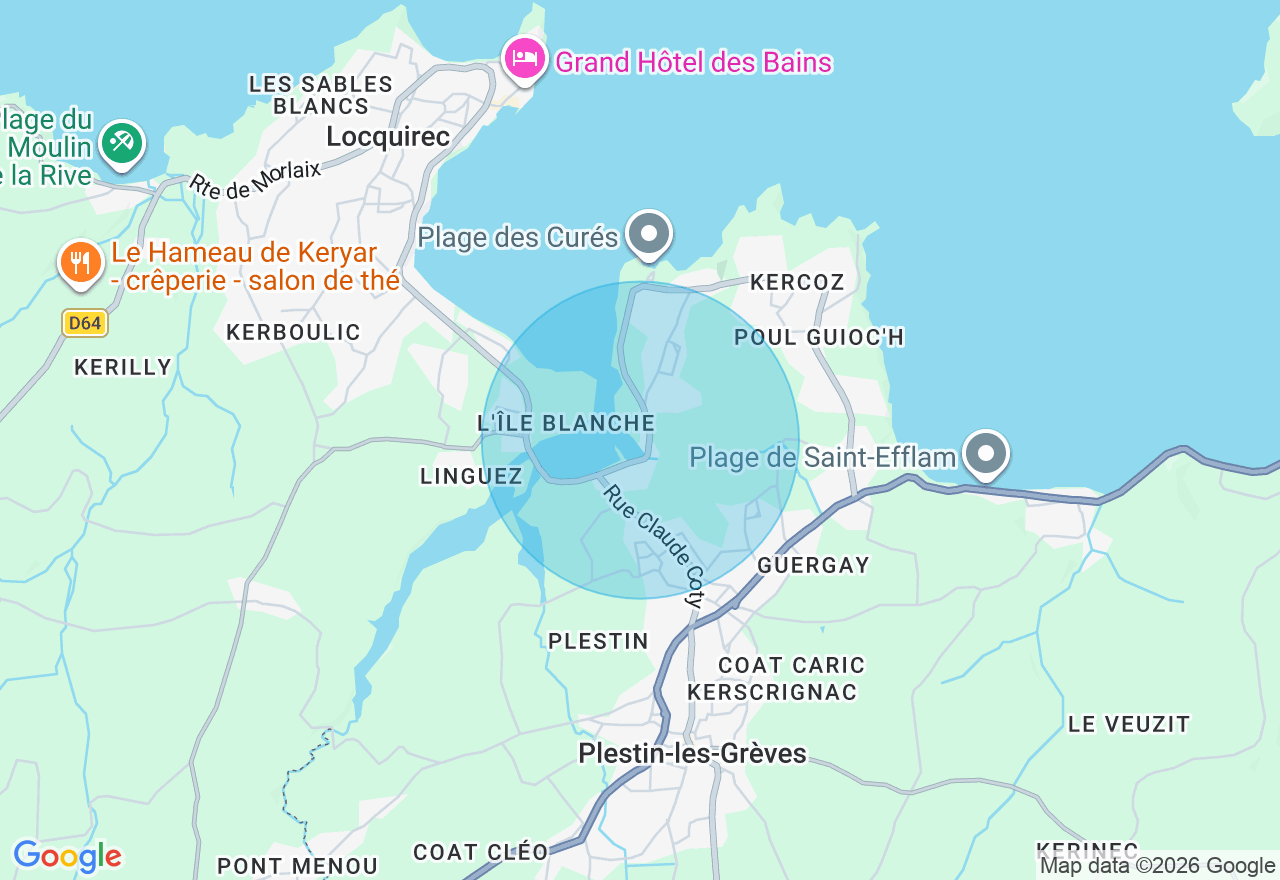 Carte de l'emplacement
