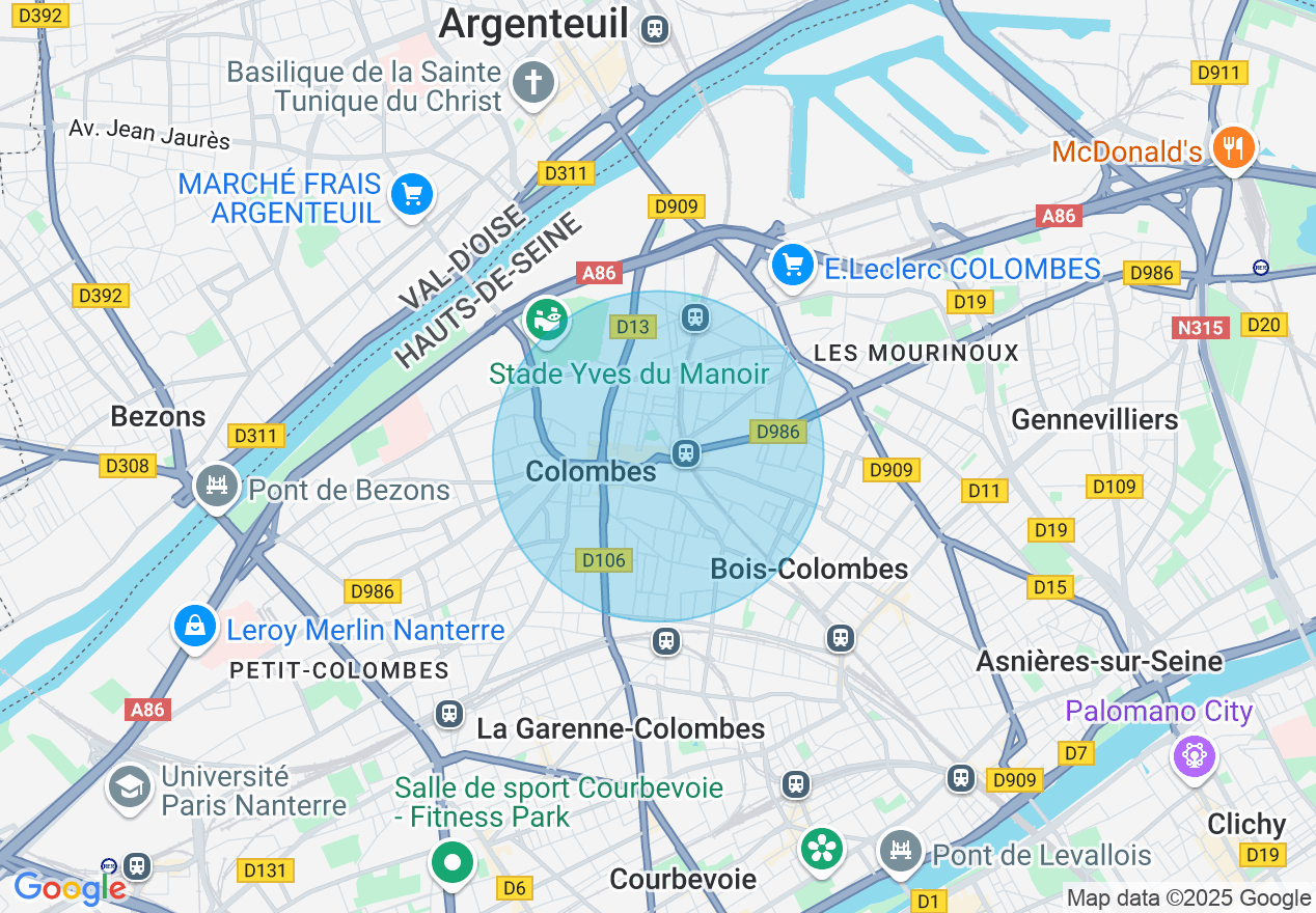 Carte de l'emplacement