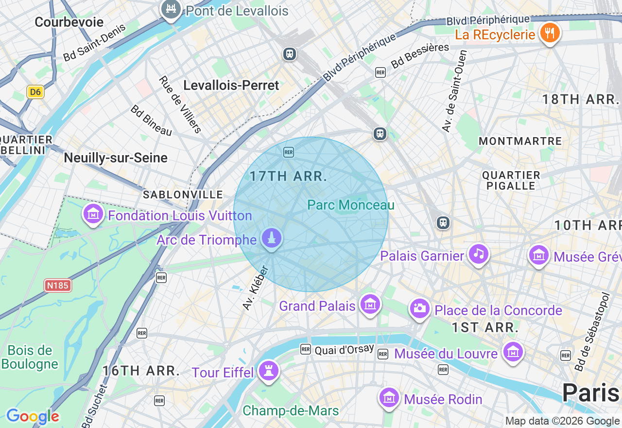 Carte de l'emplacement