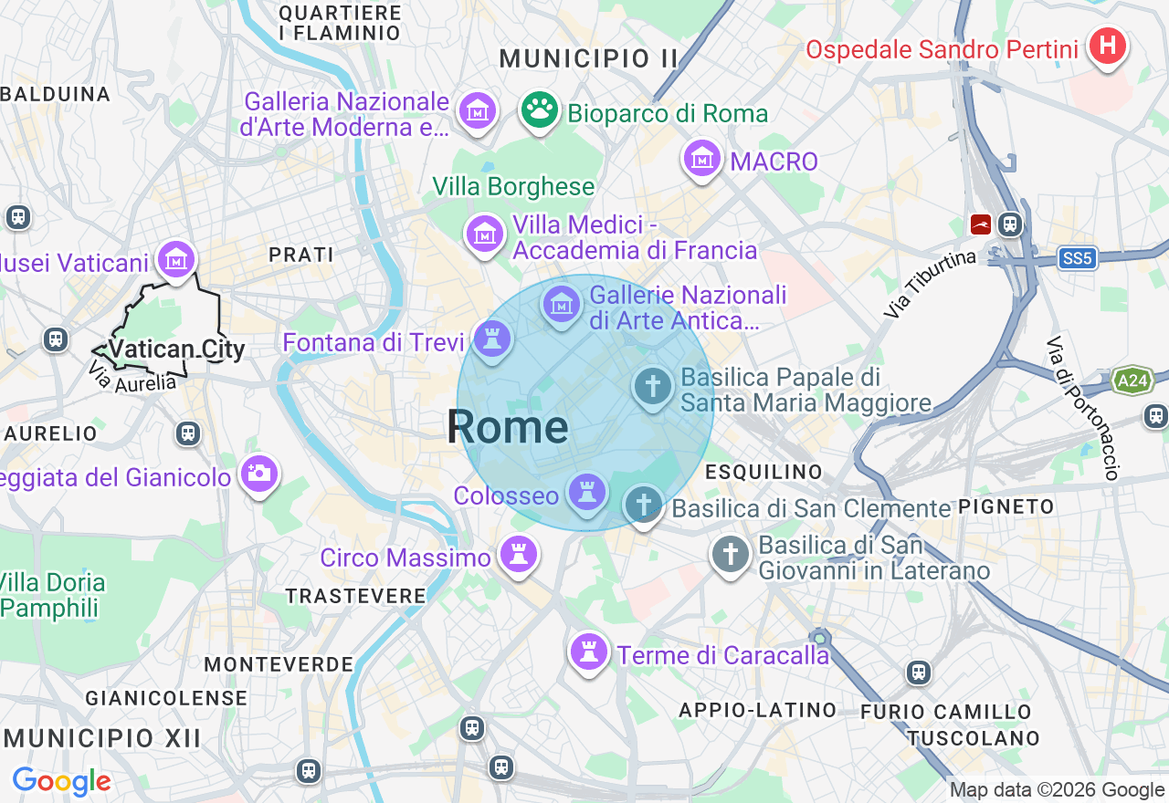 Mappa della posizione